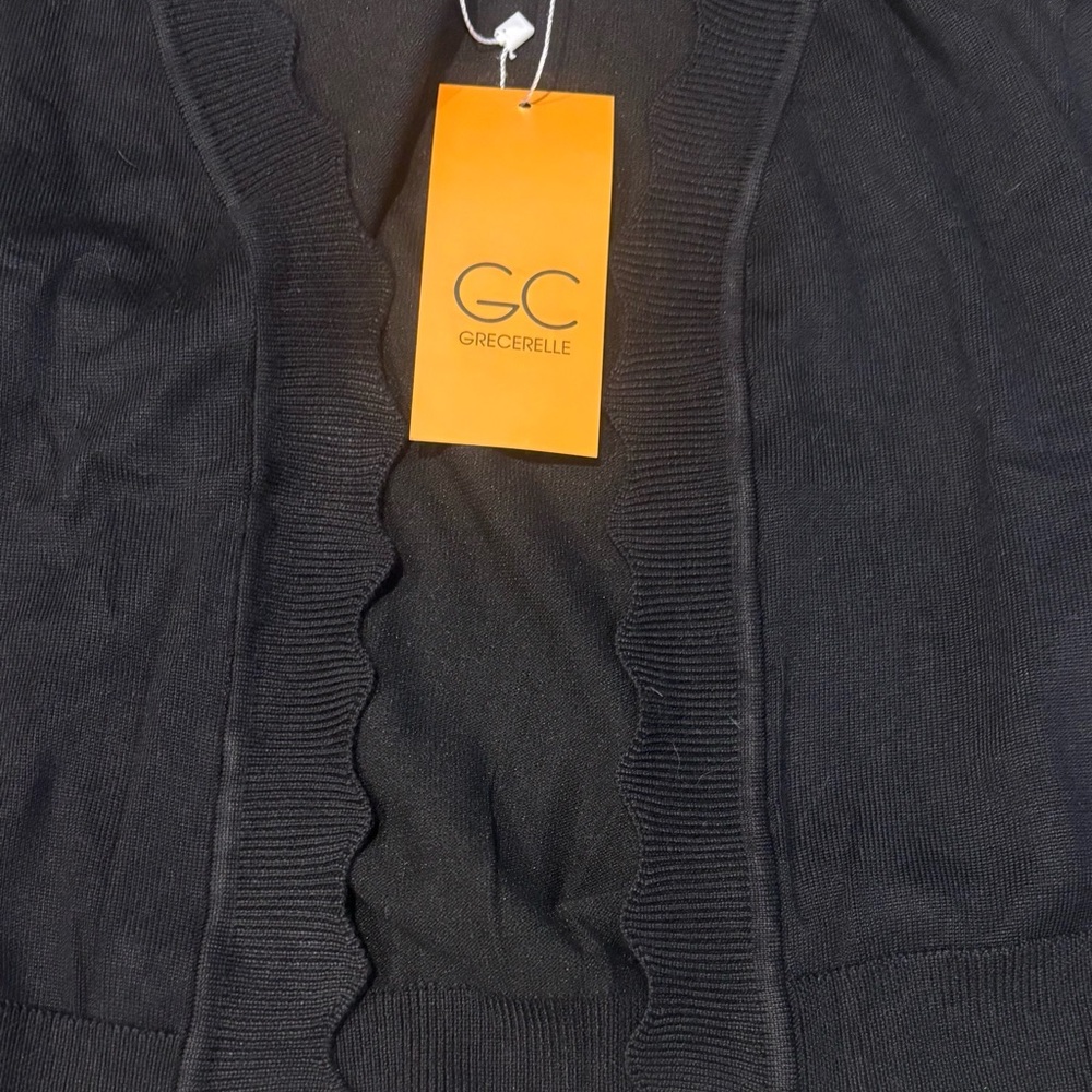 Grecerelle Women’s Black Cardigan size S - Picture 5 of 9